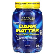MHP DARK Matter 운동 후 근육 성장 촉진제 포도 맛 1 560G 3.44LBS)