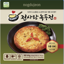 전사랑녹두전/정통녹두전/치즈녹두전/고추녹두전/굴녹두전/녹두전/빈대떡/혼술안주/명절음식/냉동튀김/녹두빈대떡/막걸리/냉동전/차례음식/술안주/녹두/겨울간식/부침개/전/튀김/간편식, 굴녹두전, 800g(4개입)