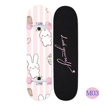 락미 댄싱 초보자용 스케이트보드 입문자용 롱보드 30인치 MY, M03