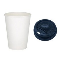 OXO 친환경 종이컵 390ml + 타공 뚜껑, 100개, 2세트
