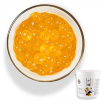 광희식품 과일맛 12종 팝핑보바 1.25kg 버블티 밀크티 펄 음료수 디저트 토핑, 딸기맛