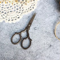 홈패션 소모임 앤티크 이쁜미니 자수가위 30대인기소품 선물소품 바느질가위 재단도구 서양가위 선물용