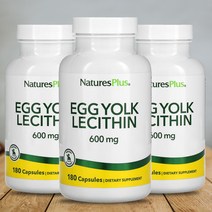 난유캡슐 난황유 난황레시틴 600mg 180캡슐 3개 egg yolk, 1개, 기본