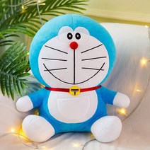 도라에몽 인형 봉제인형 쿠션 뽀글이 도라에몽 봉제인형 선물, B, 50cm