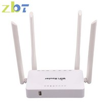 lte 라우터 4 개의 외부 안테나가 있는 USB 4G 모뎀 용 ZBT 무선 WiFi 300Mbps 4-LAN USB2.0 옴니 II 액세스 포인트 WE1626, US Plug, 9V 0.6A, 02 US Plug_01 9V 0.6A