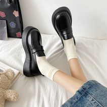 릴리폭스 릴리폭스 통굽 여성 로퍼 여자 5cm 드라이빙슈즈 페니로퍼