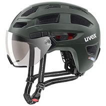 우벡스 uvex 자전거 헬멧 finale visor 포레스트 LED 부속