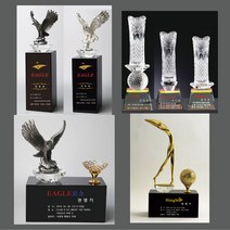크리스탈 트로피 골프 축구 야구 이글패 홀인원 싱글패 상패톡, 만원권