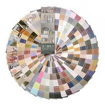 306색 색상환 cmyk 색상표 팬톤컬러칩 컬러매칭카드 디자인 퍼스널컬러차트 페인트 조색표, 단품