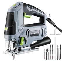 스티로폼 우드락 커팅 WORKPRO-850W 유선 지그 톱 직소 공구 목재 금속 및 플라스틱 절단용 전동 커터 7, 02 850W_01 EU