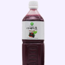 고창베리촌 2022년 햇 복분자 원액 1000ml 물 섞지 않은 원액 100%, 2개