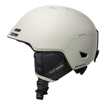 STOMP 스키 및 스노우보드 스노우 스포츠 헬멧 남성 및 여성용 탈착식 및 세탁 가능한 라이너 및 이어 패드 CE 및 ASTM 인증 (매트 핑크 라지), Large, Matte Grey