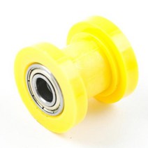 인듀로 모터크로스 오토바이 구덩이 더트 바이크 용 드라이브 체인 롤러 풀리 휠 슬라이더 텐셔너 가이드, 10mm-yellow, 10mm-yellow