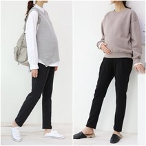 가을 겨울 임산부기모바지 임산부배기바지 국내생산