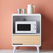 주방 슬라이딩식 이케아 우드 전자렌지대 600 국내제작 렌지 에어프라이 수납장 밥통선반, 화이트, G2100