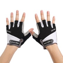 라이딩 자전거 반장갑 논슬립 쿠션 반장갑(XL 블랙), 상세페이지 참조