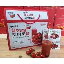 우리네농산물 굿뜨래 대추방울토마토즙 110mlx50포 mini tomato juice, 50포, 110ml