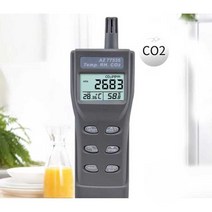 이산화탄소측정기 검출기 농업용 감지기 휴대용 가스, 이산화탄소 + 습도 AZ752