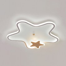 조명프라자 미리내 LED 방등 50W 아이방등 키즈조명, 골드