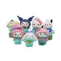 산리오 시나모롤 쿠로미 양모솜 양모펠트 DIY 취미 집놀이키트 초등 여자친구 선물 만들기, F