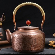 구리 주전자 수제 감성 동컵 커피 포트 순동 동주전자 다기 고급 앤틱, 06)1400ml