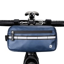 라이노워크 자전거 핸들가방 프레임 프론트백 핸들바 가방 X20990BE, 블루
