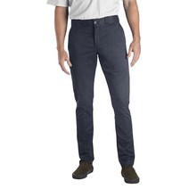 디키즈 남성 스키니 스트레이트 핏 워크 팬츠 면 혼방 바지 차콜 30W x 30L