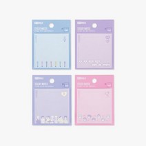 BTS WORLD 점착메모지 방탄소년단 굿즈, BTS월드 낙서 절취 점착메모지