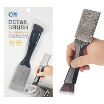 집먼지제거 먼지털기 먼지털이기 안전화털이개 침대밑먼지 옷솔 옷먼지제거기, 옵션, C99-996 디테일링 2in1 미세 차량용 먼지털이개