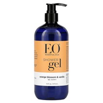 EO 프로덕트 EO Products 샤워젤 오렌지 블라섬 앤 바닐라 473ml(16fl oz), 3개