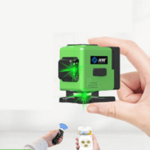 미니레벨기 레이져 레벨기 레이저 수평기 휴대용 고정밀 수평계, 독일 미니 블루레이 16라인+베이스+거치대