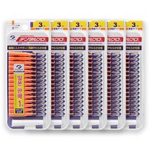 덴탈프로 잭스 치간칫솔 3호 1.0mm 15p x 6개 +사은품, 3호 s 1.0mm 15p 6개, 상세페이지 참조