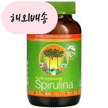 퓨어 하와이안 스피루리나 500mg 400개입 1000mg 180개입 Spirulina 뉴트렉스하와이 해외직구, 1개, 180개