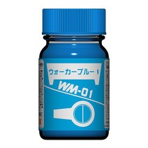 gaianotes 가이아노츠 WM-01 전투메카 자붕글 컬러 시리즈 워커 블루 1 (옅은) 15ml, 단일