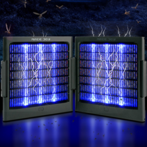 해충을 한방에 보내버리는 5W 감전살충 I 캠핑 낚시 차박 꼭 챙겨야 할 필수템!! 모기 해충퇴치기 M-3000, 화이트4개, 화이트4개