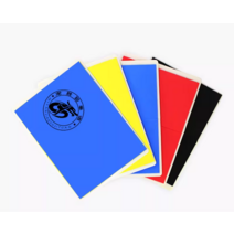 플라스틱 송판 격파용 조립식 기왓장 태권도 대회용, 1.0cm (고급용) 빨강