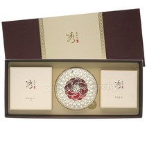 수려한 채화윤 팩트 기획세트 - 본품+리필+퍼프2ea, 23호-진한 살구빛, 1개