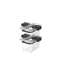 프리파라 트라이탄 래치락 밀폐용기 120ml 2개