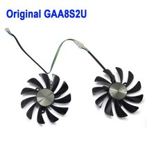 그래픽 카드 냉각용 GPU 쿨러 팬 ZOTAC GeForce GTX 1080 Ti AMP 에디션 ZTP10810D10P GAA8S2U GTX1080Ti 95mm, CHINA_Fan - Original, 02 Fan - Original