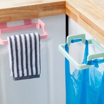 KEU469828주방 싱크대 음식물쓰레기 봉투 홀더 거치대 비닐걸이, 랜덤발송, 랜덤발송
