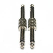 케이블마트 오디오케이블 스피커 음향 커넥터 모노 스테레오 캐논 TRS TS XLR RCA 3.5 5.5 6.3 이어폰 마이크 크기 변환 젠더 ㄱ자 꺾임 연결잭 커넥터, HA50-17 모노5.5 숫숫 젠더