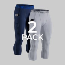 애슬리오 언더레이어 7부바지 2팩 AO-BCP48