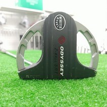 중고 오딧세이 WHITE STEEL 2볼 2-BALL SRT 33 인치 말렛 퍼터_C, 기본 : 상세페이지 참조