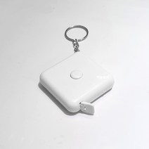 사각 줄자 2m 휴대용 수선집 인치자 다이어트 원터치 자동 줄자