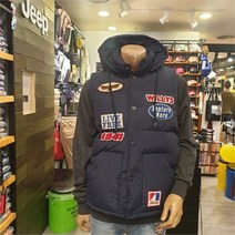 지프 지프 JEEP 후드탈부착 와펜 덕다운베스트 GK4JPU614