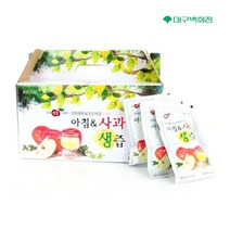 포도한송이 아침앤사과생즙 100ml*30팩(null), 100ml* 30팩