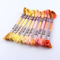 정품 DMC 프랑스자수실 그라데이션 4073-4122, DMC자수실, No-4122