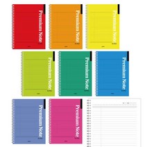 [성실한오피스] 펜피아 중학생 고등학생 무제 노트 대학생 캠퍼스 노트 일반 스프링 줄 (10권) 유선노트, 1개, 스프링 줄노트_10권