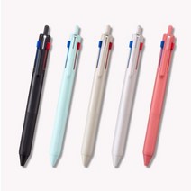 제트스트림507 3색 멀티 유성볼펜 검정색 잉크량70%증량 기존 리필심 호환가능 0.5mm/0.7mm SXE3-507-05 SXE3-507-07 NEW투톤컬러, 제트스트림3색 507-0.5mm, 베리핑크