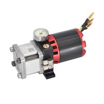 10Mpa HUINA Kabolite 336GC-350-966-970 RC 굴삭기 로더 부품 용 조절 밸브가있는 고압 유압 기어 오일 펌, 01 Oil Pump, 01 Oil Pump